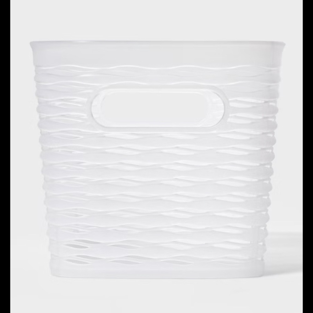 ▫️Brightroom™ Wave Medium Storage Bins (Narrow+Regular)- Translucent◻️ - Picture 6 of 6